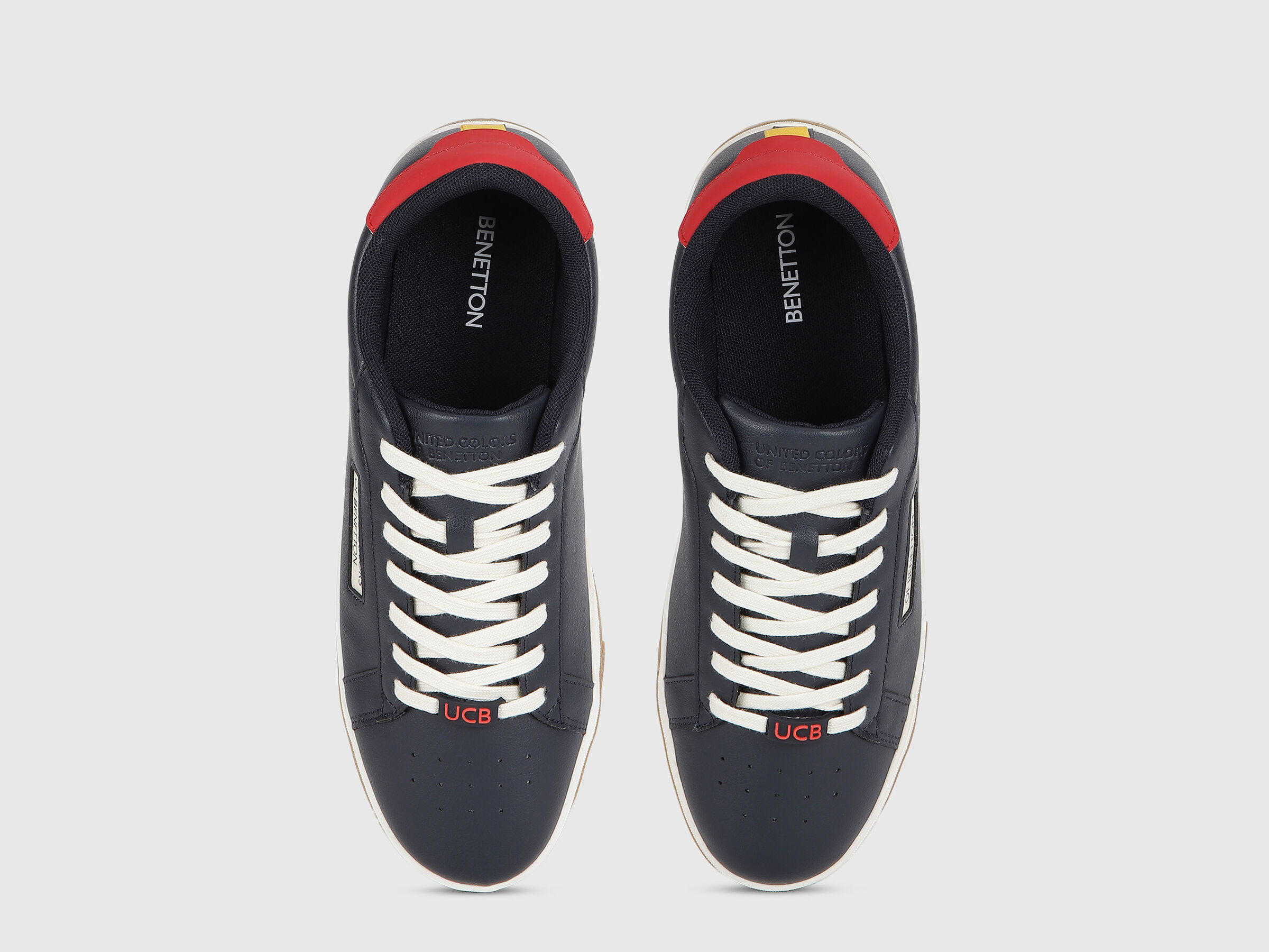 PU SNEAKER WITH POP-UP DOUBLE COLOR SOLE image number 4